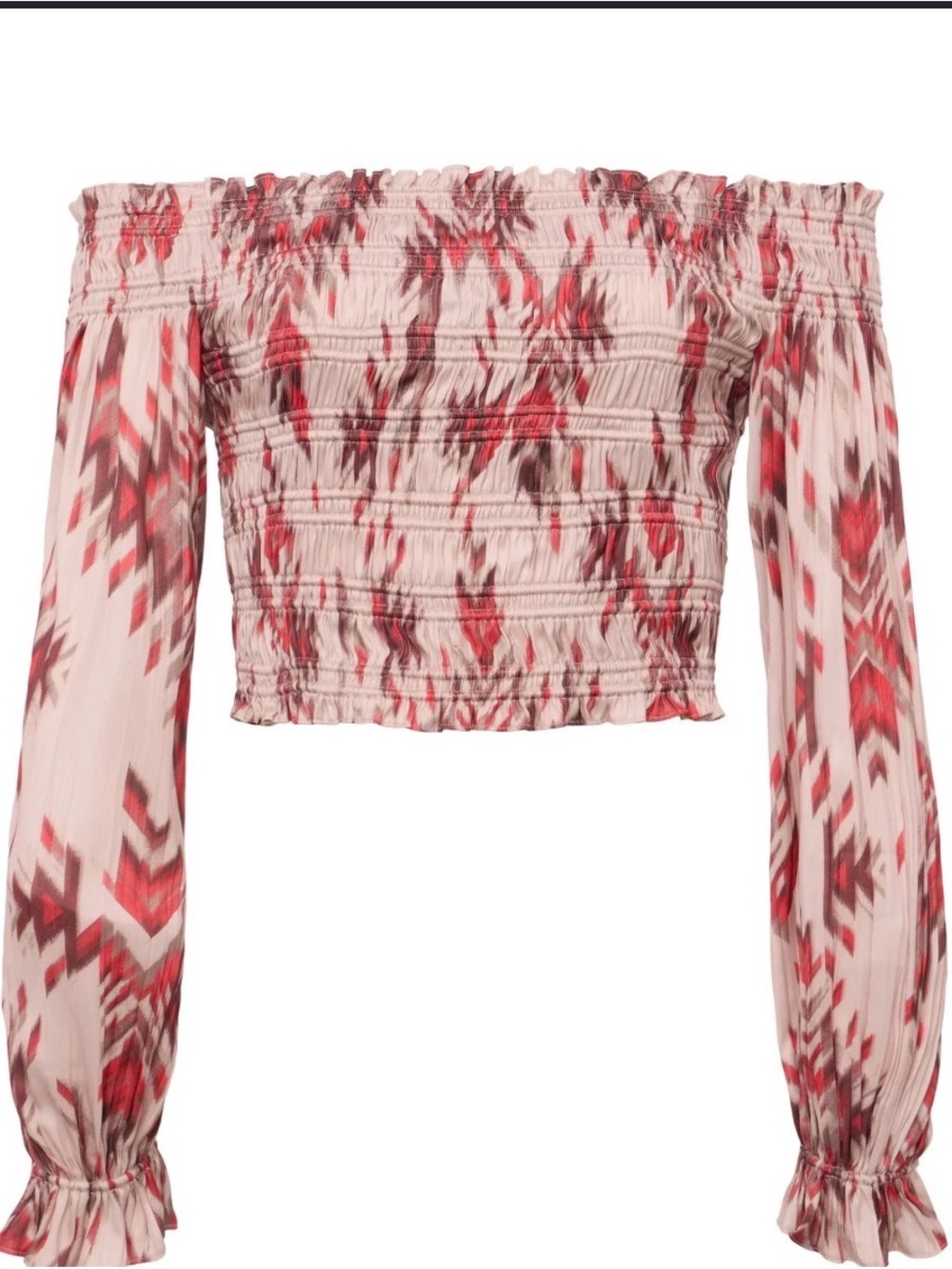 L'AGENCE NWT Off-Shoulder Crop Top